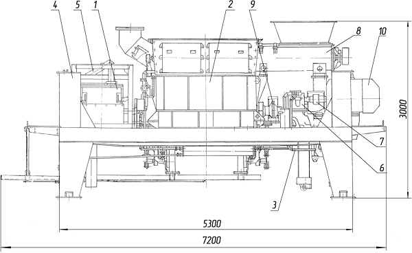 ДС-168 55.00.000 Блок нижний (по запчастям)